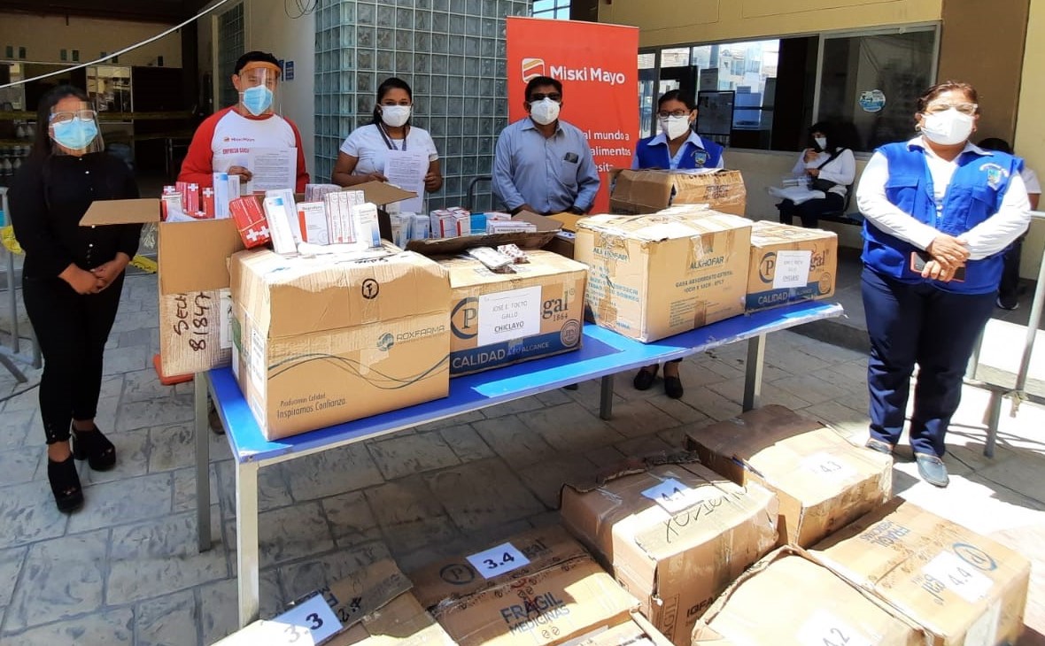 Miski Mayo entrega medicamentos para campañas de salud en Sechura