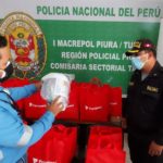 Petroperú entregó 50 kits de bioseguridad a comisaría de Talara