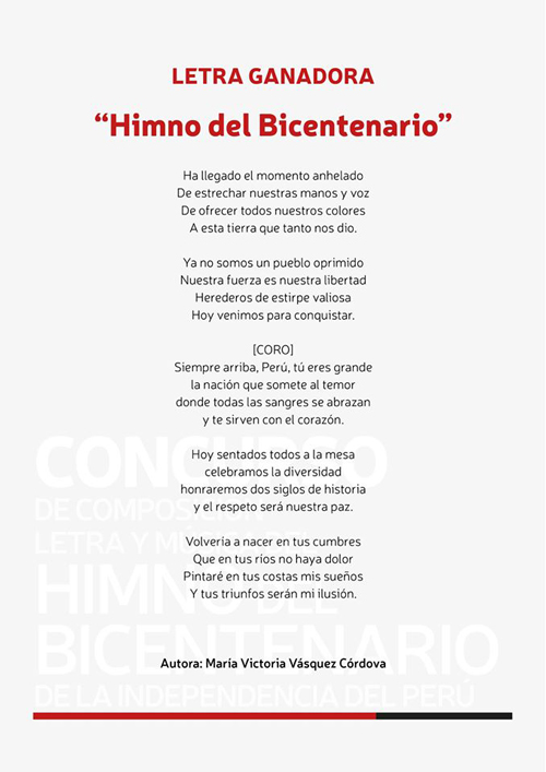 Himno Bicentenario