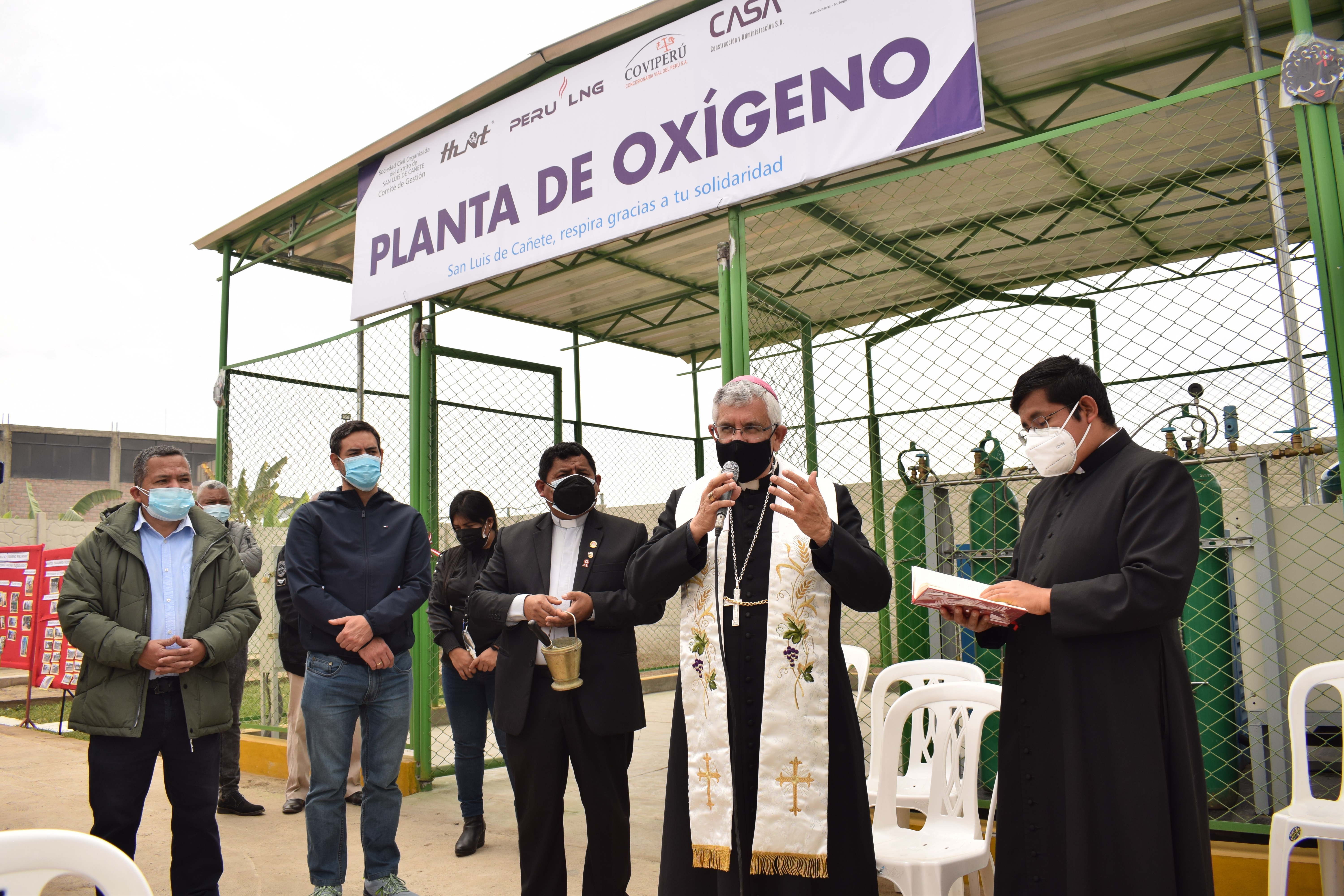 Hunt Oil y Perú LNG ayudaron a adquirir planta de oxígeno en Cañete