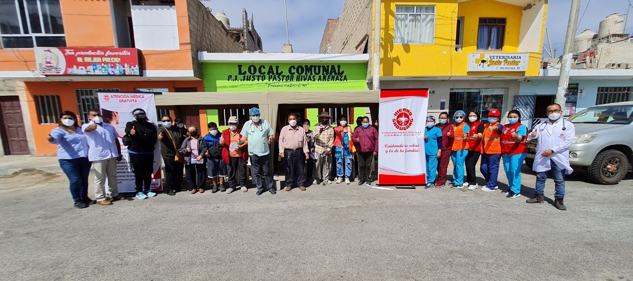 Campaña de salud en Marcona