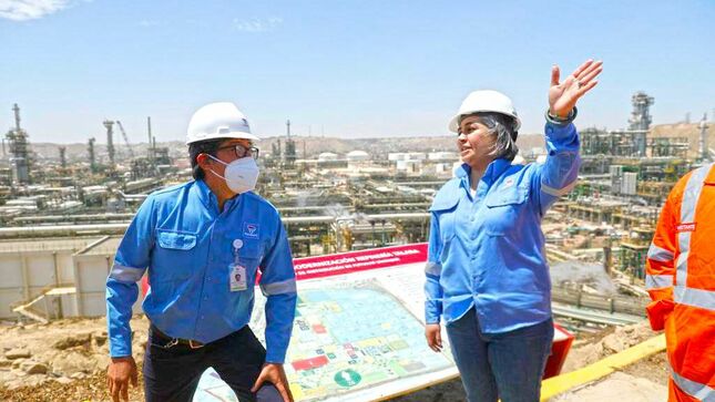 Inspección en Nueva Refinería Talara