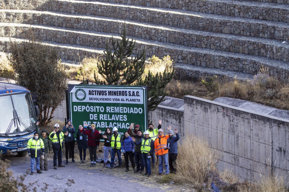 Visita a proyectos de AMSAC