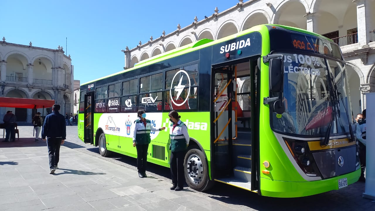 Bus eléctrico_arequipa_enel x