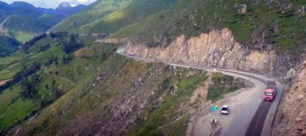 Antamina inicia trabajos de mantenimiento en tramo de la carretera Cajacay-Santa Rosa