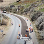 Se inician trabajos de mantenimiento y asfaltado de la carretera Cajacay