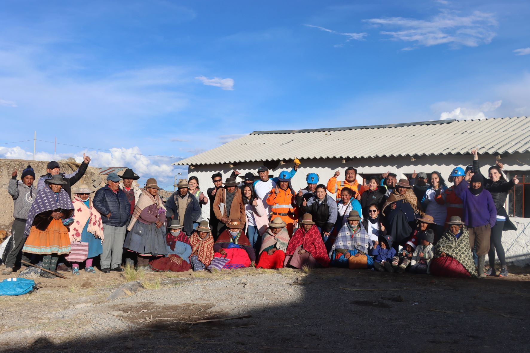 Arequipa Ancianos de la comunidad de Caylloma se beneficiarán con techado de la Asociación de Adultos Mayores