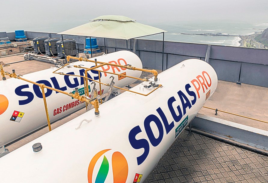 Solgas despachó más de 500,000 TM de GLP en el 2022