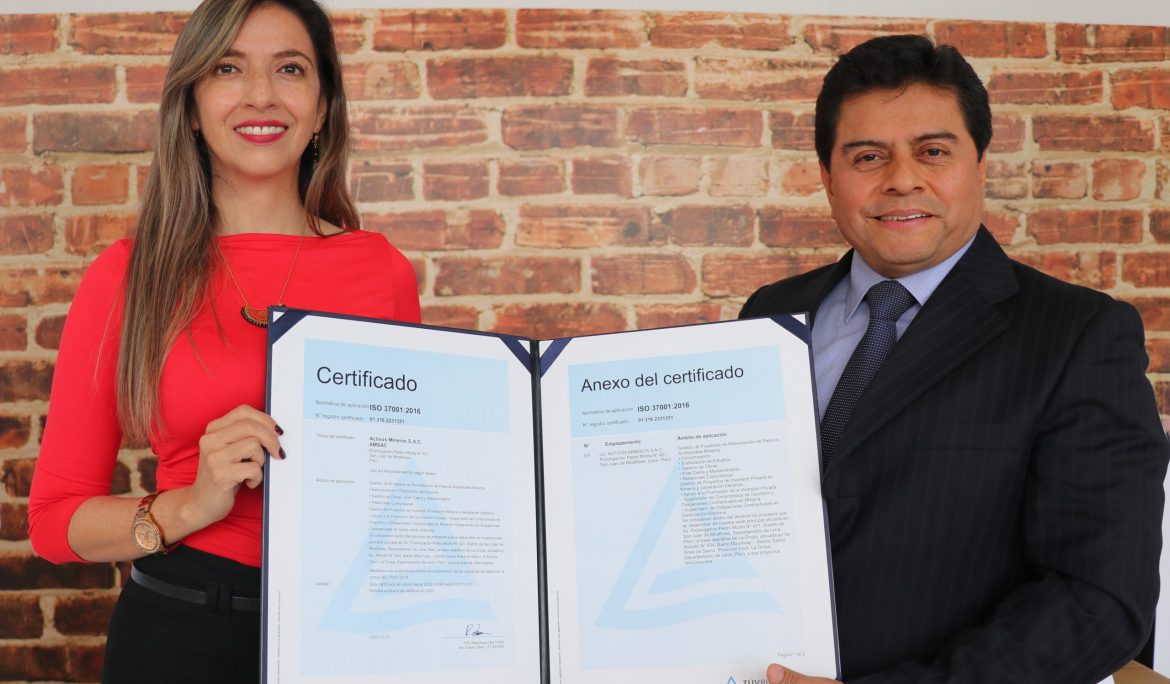 AMSAC certifica su gestión antisoborno con ISO 37001