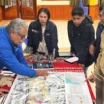 Especialistas del INGEMMET llegaron a Chavín para iniciar los estudios geofísicos en el Cerro Cruz de Shallapa