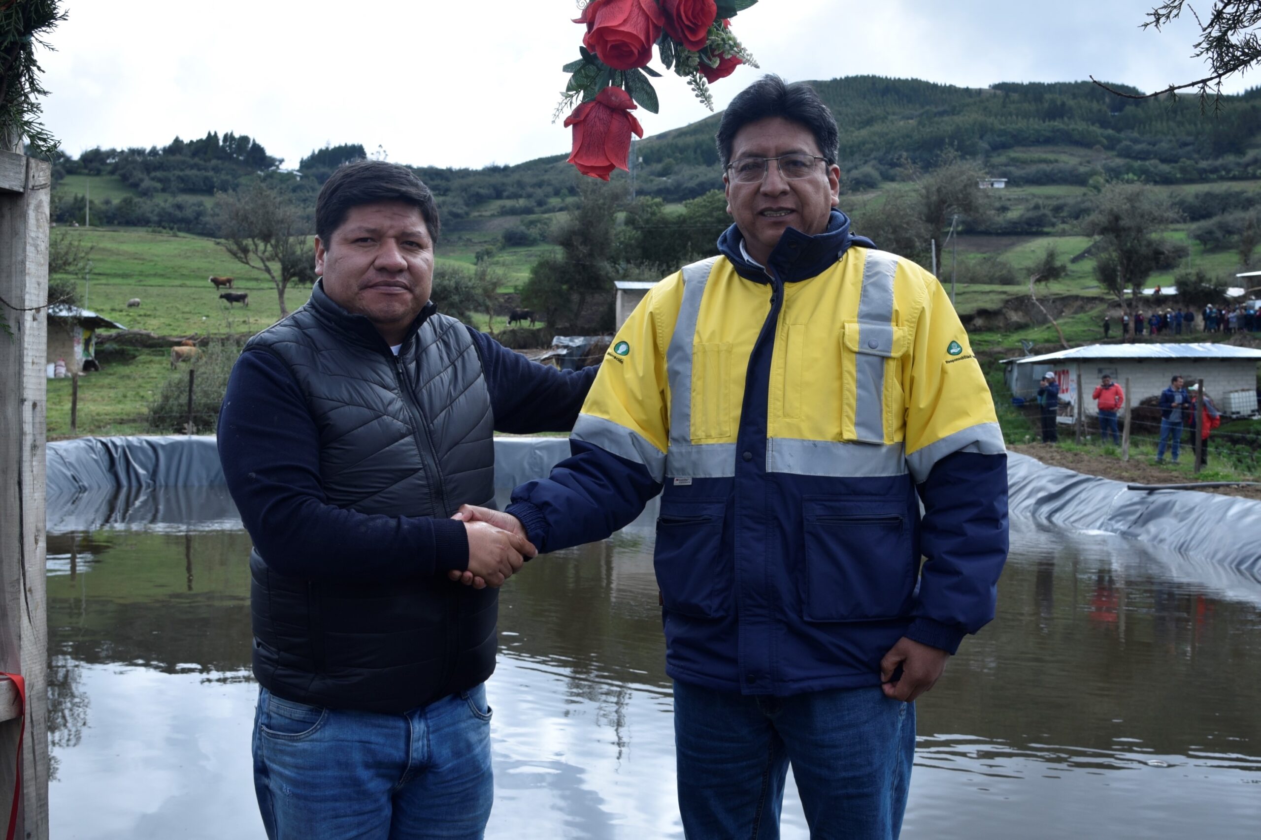 Gold Fields realiza la instalación de 210 micro reservorios en comunidades de Hualgayoc