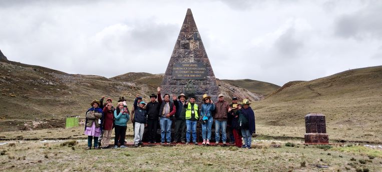 Región Lima AMSAC capacitó en turismo rural comunitario a pobladores de Carampoma