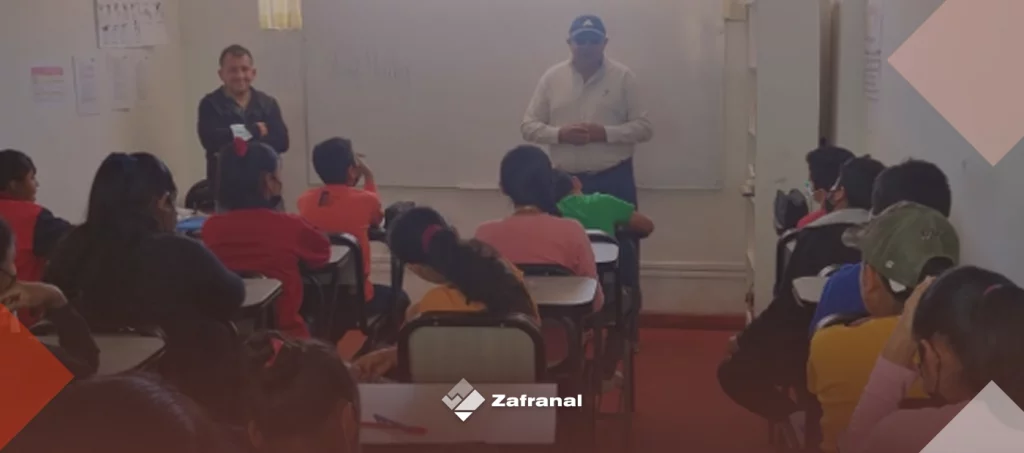 Zafranal desarrolló programa para mejorar las habilidades comunicativas y comprensión lectora en escolares de Majes El Pedregal
