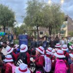 Electrocentro prioriza instalación de luminarias LED en los alrededores de colegios de Justicia, Paz y Vida