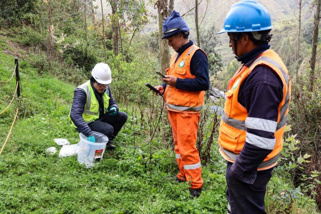 Pasco AMSAC realiza monitoreo de calidad del agua en proyecto Azalia y Pucará