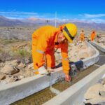 Southern Perú culmina ejecución del canal Yungayungani en Candarave