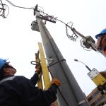 Poste alumbrado público