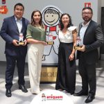 Equipo de Pluspetrol en la premiación de Aniquem