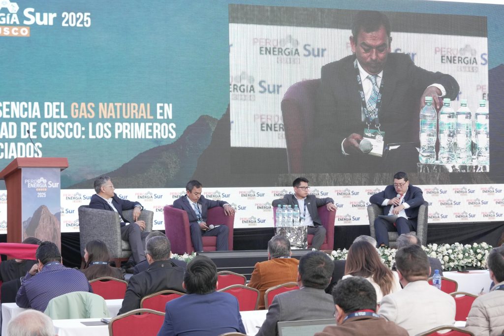Panel de gas natural