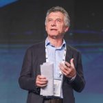 Mauricio Macri en Perumin