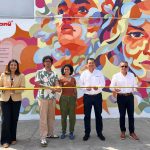 Huansi pintó el mural de Primax