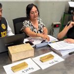 Barras de oro ilegal