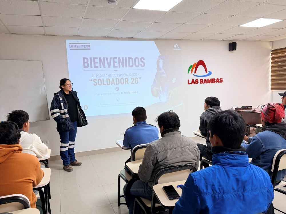 Programa de empleo en Las Bambas