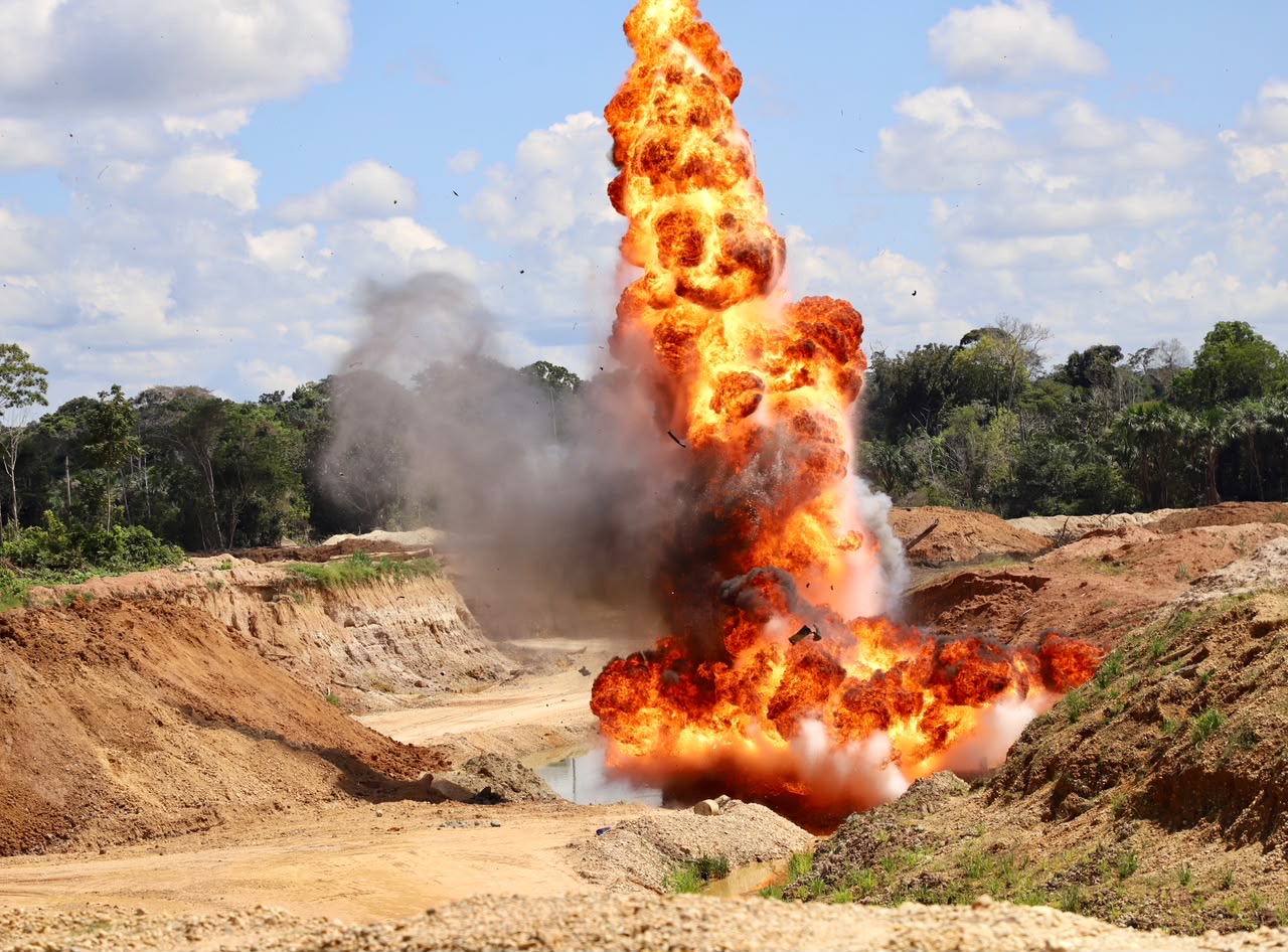 Operativos contra la minería ilegal