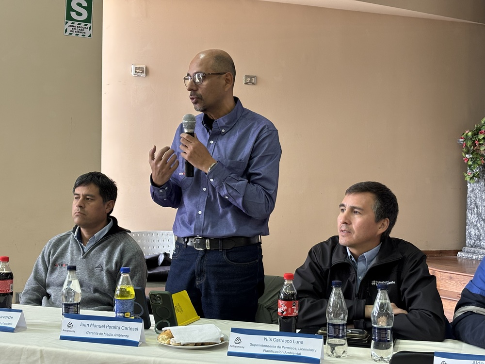 Monitoreo ambiental participativo Antapaccay
