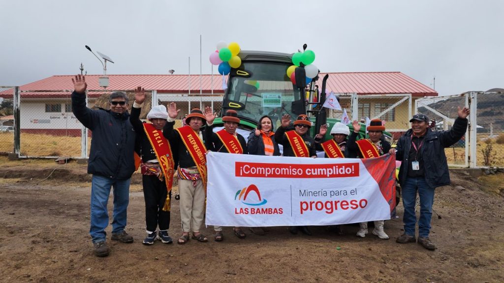 Las Bambas impulsa producción agropecuaria