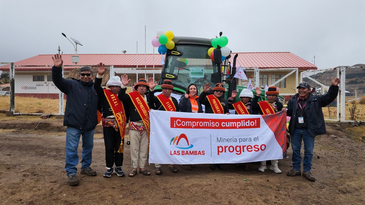Las Bambas impulsa producción agropecuaria
