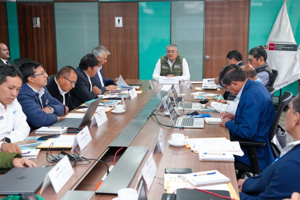 Reunión para la gestión hídrica