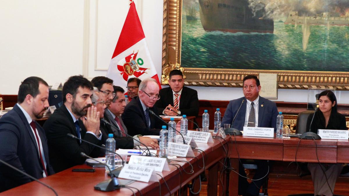 Petroperú estuvo en la Cámara de Diputados