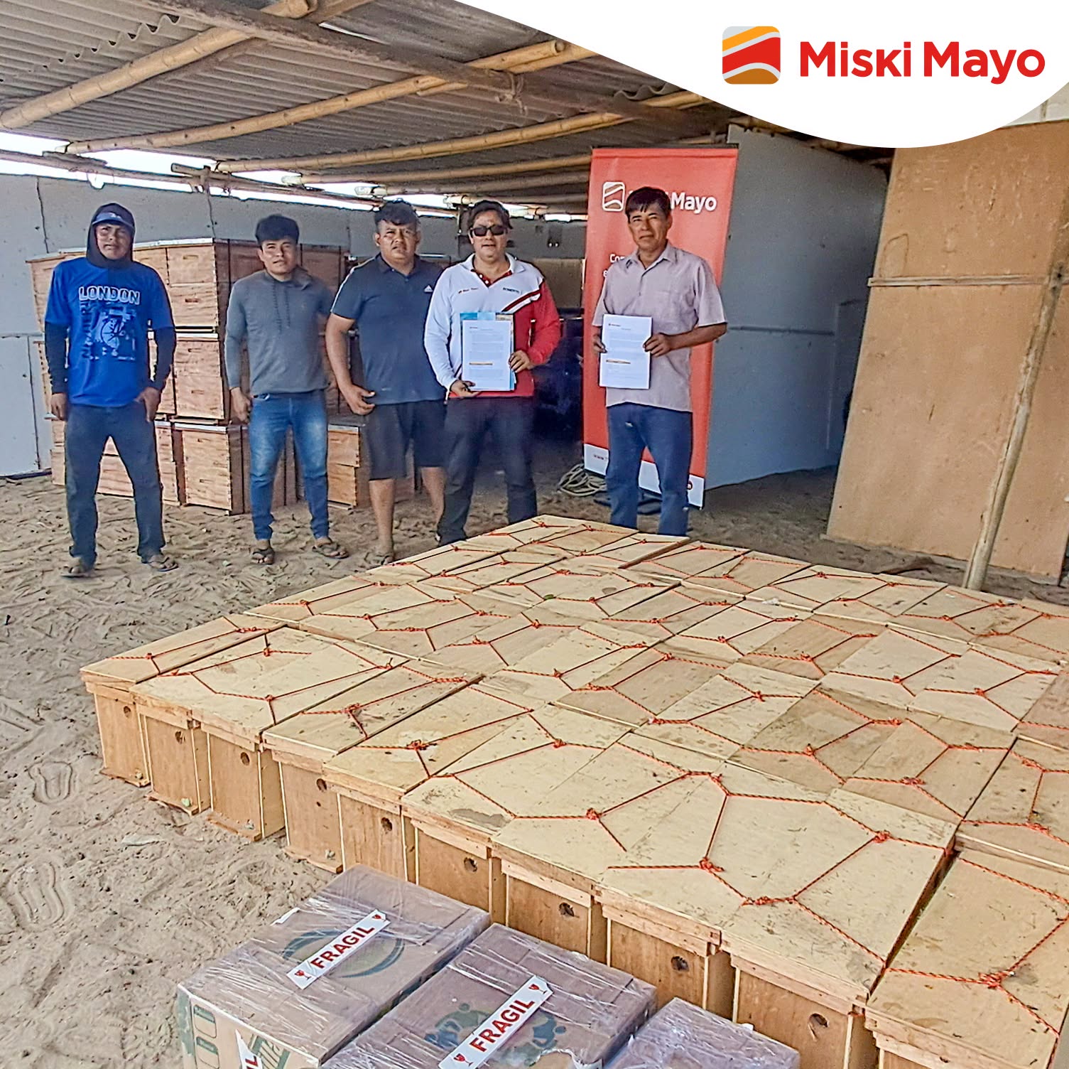 Miski Mayo apoya a los apicultores