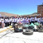 Campaña de limpieza en Challhuahuacho